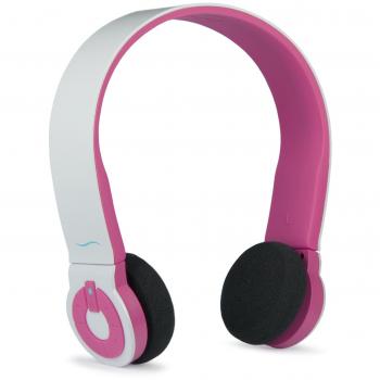 hi-Fun Hiedo White Pink - Auriculares de diadema abiertos