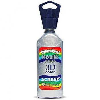 Acrilex 35 ml Pintura Brillante Reliev Dimensional - para