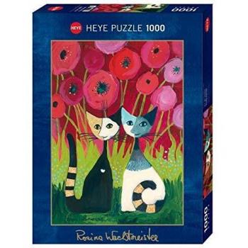 Poppy Canopy 1000 Pieces Puzzle by Rosina Wachtmeister