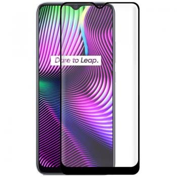 Protector de Pantalla Cristal Templado FULL 3D Negro para Realme 7i / C25s