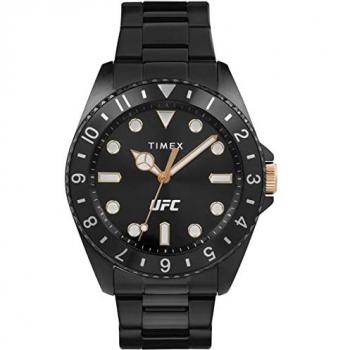 Timex UFC Debut Analog Black Stainless Steel Watch for Men - Model TW2V56800