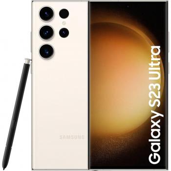 Samsung Galaxy S23 Ultra 5G 12GB RAM + 1TB Storage Cream Color, 6.8-inch OLED Display, Android 13, 200MP Quad Camera, Unlocked