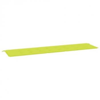 Cojín para Banco Verde Claro 200x50x3 cm en Tela Oxford