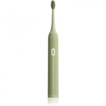 Cepillo dental sónico inteligente Tesla TSL-PC-TS200G, Verde - Cepillo dental con tecnología sónica, color verde, incluye funciones inteligentes para el cuidado bucal, diseño ergonómico y recarga USB