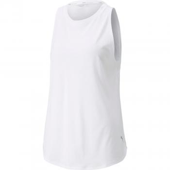 Camiseta Mujer Puma Stardust Blanca - Entrenamiento y Deporte, sin mangas, talla L