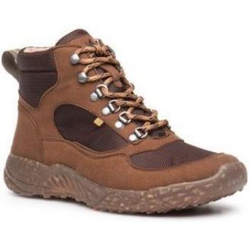 El Naturalista N5620T Gorbea Unisex Vegan Brown Leather Lace-up Ankle Boots