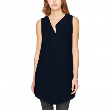 VILA CLOTHES Vilucy S/l Tunic-Fav, Camiseta sin Mangas para Mujer, Azul