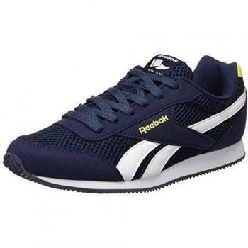 Reebok Royal CLJOG 2RS - Zapatillas de running, Niños, Azul / Amarillo / Blanco, 38