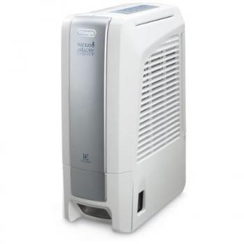 De'Longhi DNC65 - Deshumidificador sin compresor, 18 l diarios, con purificador e ionizador, tecnología silenciosa