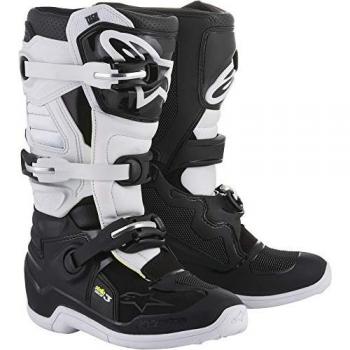 Botas de Cross Alpinestars Stella Tech 3 Mujer Negro-Blanco