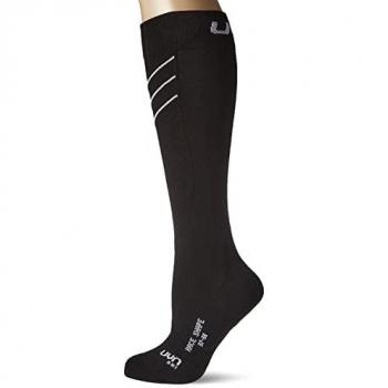 UYN Calcetines Ski Race Shape Mujer Negro Blanco 41-42