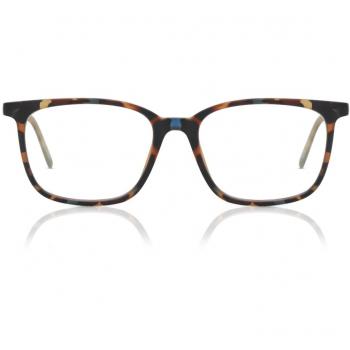 Gafas Recetadas Oval Montuta Completa Plástico Tortoiseshell para Hombre - Gafas Anti-Azules - SmartBuy Collection