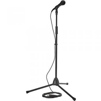 Shure PGA58 Vocal Dynamic Microphone with Tripod Boom Stand and XLR Cable