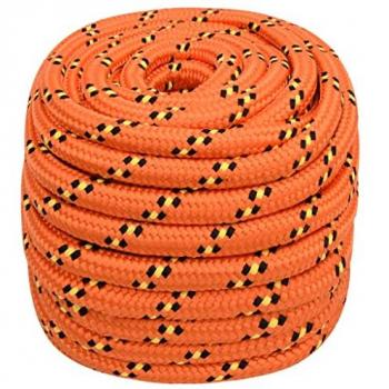 Cuerda de barco polipropileno naranja 20 mm 50 m