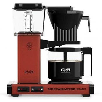 Cafetera de Filtro Moccamaster KBG Select Rojo Ladrillo 1.25 Litros