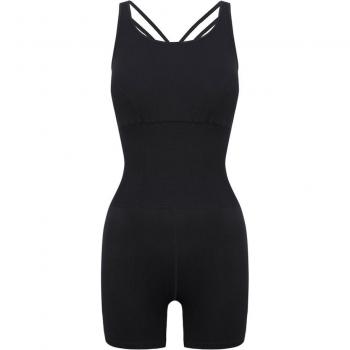 Born Living Yoga - Mono de mujer Danday con Sujetador Deportivo Negro