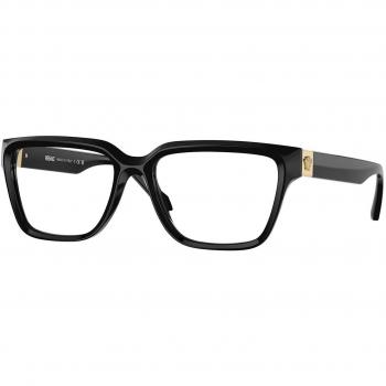 Versace VE3357 GB1 Women’s Eyeglasses Black Size 53 - Blue Light Block Available