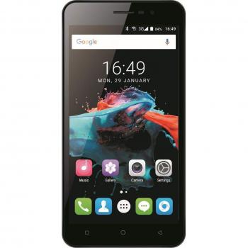 Smartphone Denver SDQ-52004LSilver de 5.2 con Procesador Quad Core 1.3GHz, Memoria Interna de 16GB, RAM de 2GB, Cámara Dual 8/5MP, Conectividad 4G y Batería de 2200mAh - Sistema Operativo Android 7