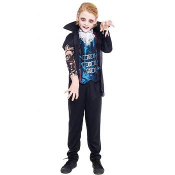 Disfraz de Vampiro con Tatuajes para Niño