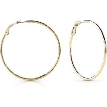 Pendientes Guess Mujer Aro Dorado UBE84068