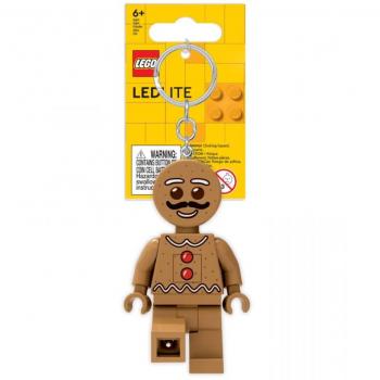 Portachiavi LED Omino de Pan de Jengibre LEGO