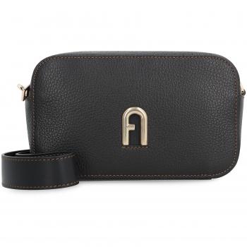 Furla Women's Primula Shoulder Bag in Black Leather - 20 cm, Model WB00667BX0176, Color O6000