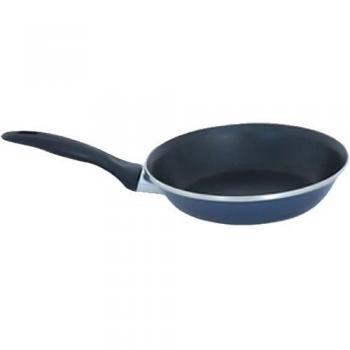 MSV 110408-Sartén esmaltada baquelita y Acero Inoxidable, 46 x 26 x 5 cm, diámetro: 26 cm