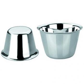 Caja de 12 Flaneros Acero Inoxidable Prisma 7 cm - Ibili 721707
