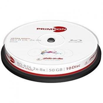 Primeon 2761312 50GB BD-R DL disco blu-ray lectura/escritura