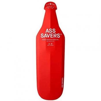 Ass Saver Big Red Foldable Mud Guard Guardabarros, Unisex, Rojo, Large