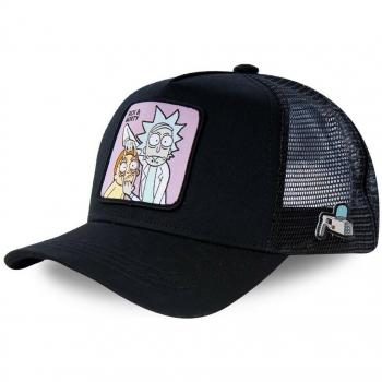 Gorra Trucker Capslab Morty Noir Rick & Morty