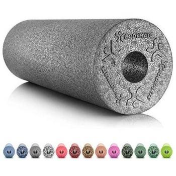 BODYMATE Rodillo Standard para tejido fascial | Dureza media | Longitud 45 cm diámetro 15 cm | Con libro electrónico gratuito | Rodillo miofascial profesional
