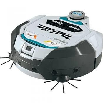 Aspirador Robot Makita DRC300Z 18V LXT Sin Batería y Cargador, con Sensor Lidar y Capacidad de 3L