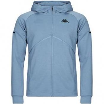 Sudadera Kappa Karufeo Azul Cobalt L para Hombre con Capucha