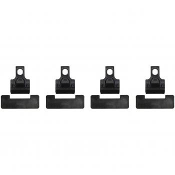 Thule 141366 Kit de Ajuste Personalizado para Montar Techo vehículos sin Puntos de conexión para portaequipajes ni Barras de Serie, Negro Única