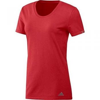 adidas 25/7 tee W Camiseta de Manga Corta, Mujer, Glory Red, S