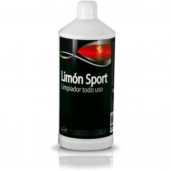 Sisbrill Limón Sport, Limpiador Concentrado Interior y Exterior vehículo - Tapicería, Salpicadero, Cuero, Mosquitos - 1 Litro