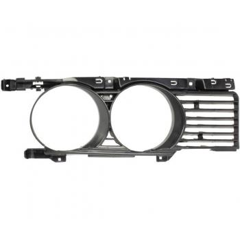 Rejilla del radiador BLIC 6502-07-0057993P Izquierda, rejilla delantera compatible con modelos específicos, fabricada en plástico de alta calidad, diseño optimizado para una ventilación eficiente, color negro