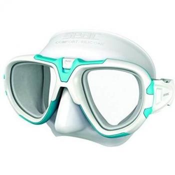 SEAC E- Fox Máscara, Unisex, Azul Claro Y Blanco, No Talla