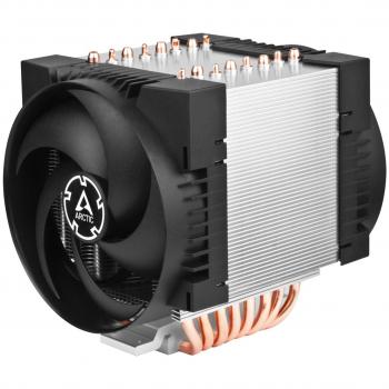 Refrigerador de CPU ARCTIC Freezer 4U-M - Multicompatible, 350W TDP, para sockets AMD SP3 e Intel 4189/4677, tecnología de contacto directo, con 2 ventiladores