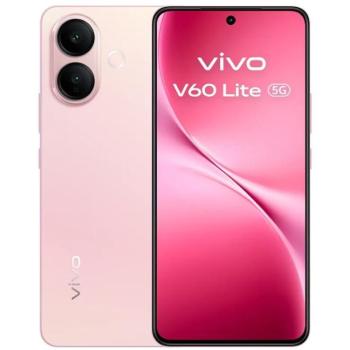 Smartphone Vivo V60 Lite 5G Rosa 6.77 AMOLED 120Hz 12GB RAM 512GB Dual SIM