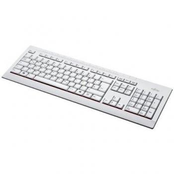 Teclado USB Fujitsu KB521 Chino OEM Gris Mármol para Celsius, ESPRIMO y FUTRO