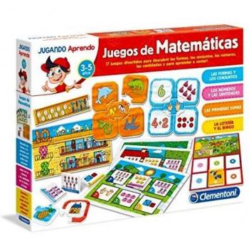 Clementoni- Juego Educativo aprende Las matemáticas, 35.1 x 25.9 x 7.1