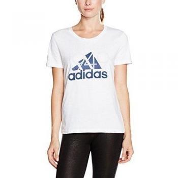 adidas 1949 Logo - Camiseta para mujer, color blanco, talla M