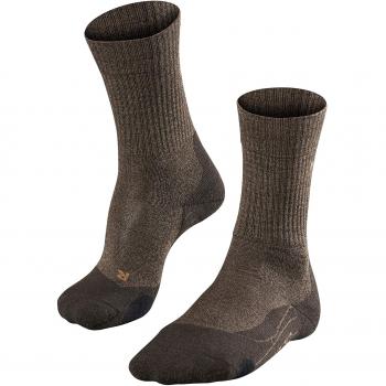 Calcetines de Trekking TK2 de Lana para Hombre - Color Marrón