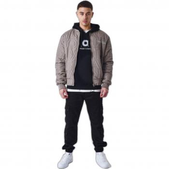 Project X Paris Men's Grey Puffer Jacket