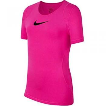 NIKE G NP Top SS Camiseta de Manga Corta, Niñas, Fire Pink/