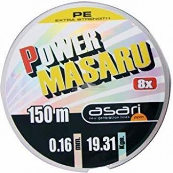 Asari - Power Masaru 150, Color Verde, Talla 0.160 mm