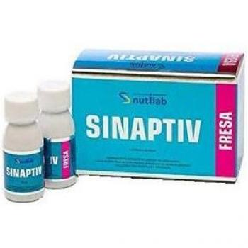 Sinaptiv Suplemento Nutricional con Sabor a Fresa en Formato de 8 Unidades de 60ml