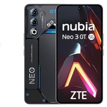 Smartphone Gaming ZTE Nubia Neo 3 GT 5G, 12GB RAM, 256GB Almacenamiento, Pantalla OLED 6.8 120Hz, Gatillos Laterales, Luces LED, Bater